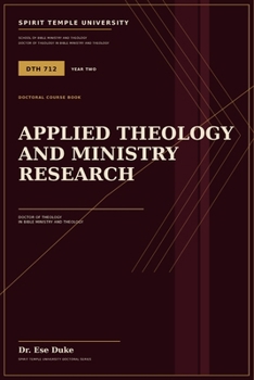 Paperback Applied Theology and Ministry Formation Book