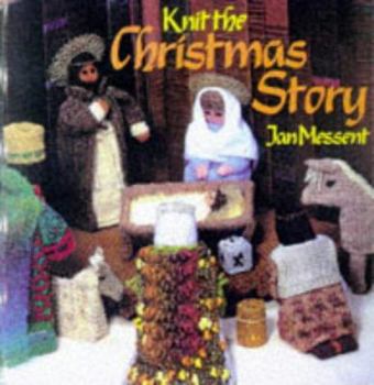 Hardcover Knit the Christmas Story Book