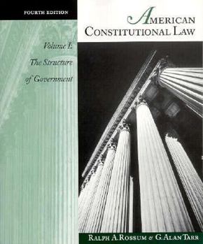 Paperback American Constitutional Law Book