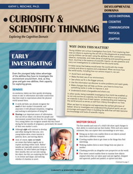 Paperback Curiosity & Scientific Thinking: Exploring the Cognitive Domain Book