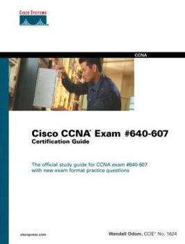 Hardcover CCNA Exam Certification Guide #640-607 [With CDROM] Book