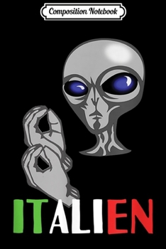 Composition Notebook: Italian American Flag Italy USA Hearts Patriot  Journal/Notebook Blank Lined Ruled 6x9 100 Pages