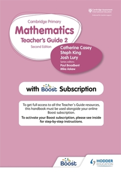 Paperback Cambridge Primary Mathematics Teacher's Guide Stage 2 with Boost Subscription: Hodder Education Group Book