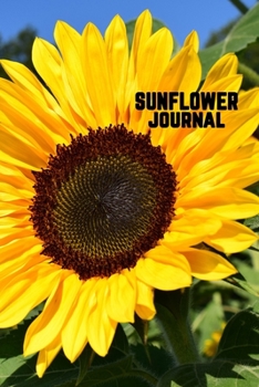 Paperback Sunflower Journal: Yellow flower journals for women kids Book