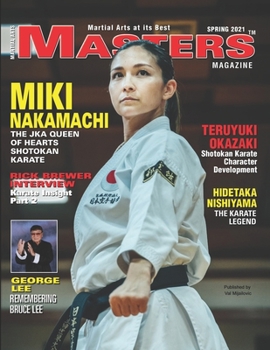 Paperback MASTERS Magazine Spring 2021 featuring MIKI NAKAMACHI Book