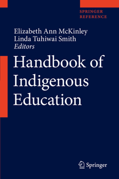 Hardcover Handbook of Indigenous Education Book