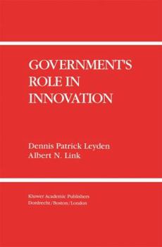 Hardcover Government's Role in Innovation Book