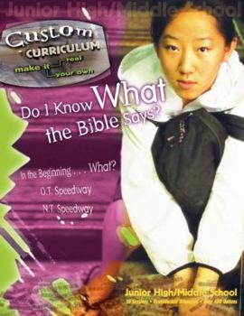 Paperback Do I Know What the Bible Says? Book