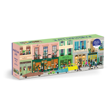 Misc. Parisian Life 1000 Piece Panoramic Puzzle Book