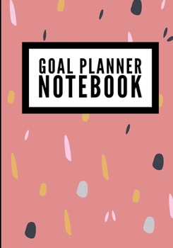 Paperback Goal Planner Notebook: Terrazzo Pattern (38) - Undated Goal Planner, Durable Journal Diary Notebook, Organizer For Project Planning & Goal Se Book