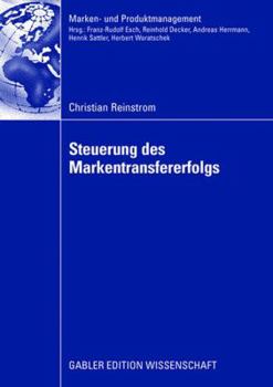Paperback Steuerung Des Markentransfererfolgs [German] Book