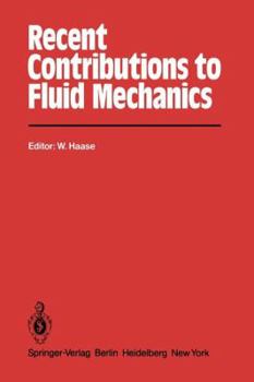 Paperback Recent Contributions to Fluid Mechanics Book