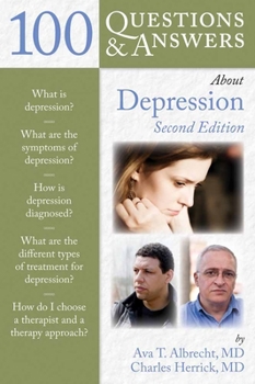 Paperback 100 Questions & Answers about Depression Book