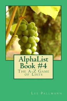 Paperback AlphaList Book #4: The A-Z Game of Lists Book