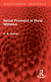 Paperback Social Provision in Rural Wiltshire Book