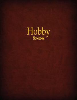 Paperback Hobby Notebook: 1/4 Inch Cross Grid Graph Ruled, 120 Pages, 8.5" x 11" Book