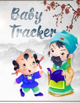 Paperback Baby Tracker: 8.5x11 Daily Baby Log Book. Feeding Tracker, Poop Log, Notes Section Newborn Notebook 120 Detailed Pages Book