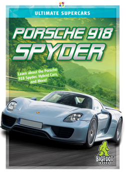 Hardcover Porsche 918 Spyder Book