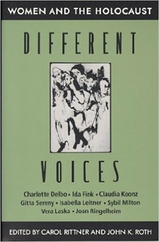 Paperback Different Voices: Women and the Holocaust Book