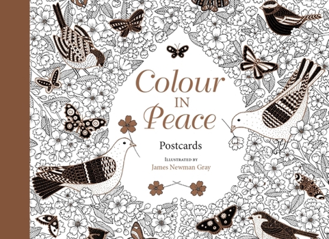 Gift Colour in Peace Postcards Book