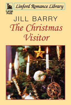 Paperback The Christmas Visitor [Large Print] Book