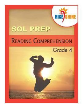 Paperback Rise & Shine SOL Prep Grade 4 Reading Comprehension Book
