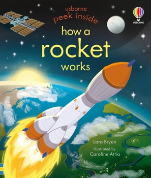 Board book Peek Inside How a Rocket Works Book