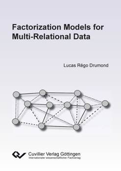 Paperback Factorization Models for Multi-Relational Data Book