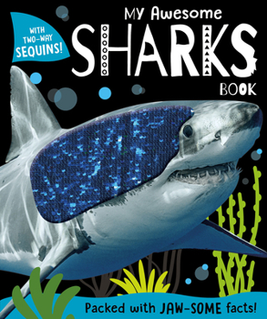 Hardcover My Awesome Sharks Book