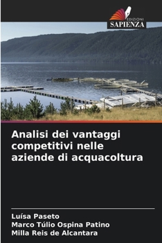 Paperback Analisi dei vantaggi competitivi nelle aziende di acquacoltura [Italian] Book