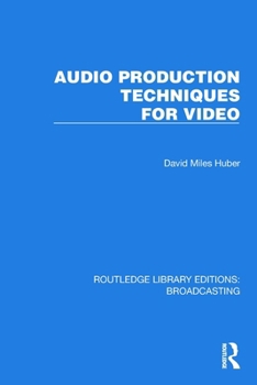 Paperback Audio Production Techniques for Video Book