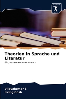 Paperback Theorien in Sprache und Literatur [German] Book