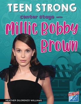 Library Binding Center Stage with Millie Bobby Brown Book