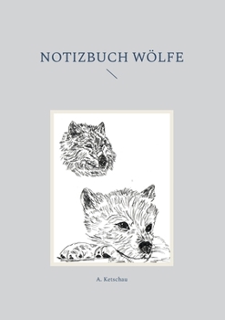 Paperback Notizbuch Wölfe [German] Book