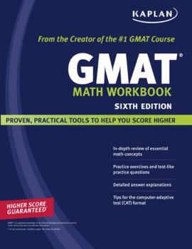 Paperback Kaplan GMAT Math Workbook Book