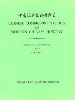 Hardcover Chinese Communist Studies of Modern Chinese History Book