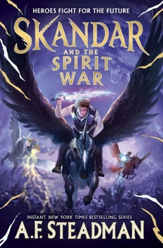 Paperback Skandar and the Spirit War Book