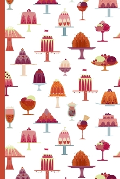 Weekly Planner: A Week to View Diary and Organizer - Sunday Start with Jellies and Ice Cream Cover Art