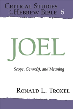 Paperback Joel: Scope, Genre(s), and Meaning Book