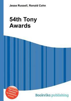 Paperback 54th Tony Awards Book