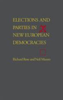 Hardcover Elections and Parties in New European Democracies Book