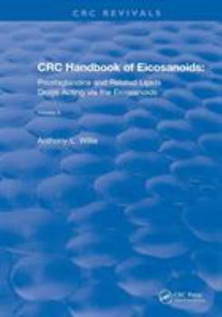 Paperback CRC Handbook of Eicosanoids, Volume II: Prostaglandins and Related Lipids Book
