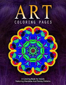 Paperback ART COLORING PAGES - Vol.3: adult coloring pages Book