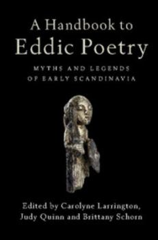 Hardcover A Handbook to Eddic Poetry Book