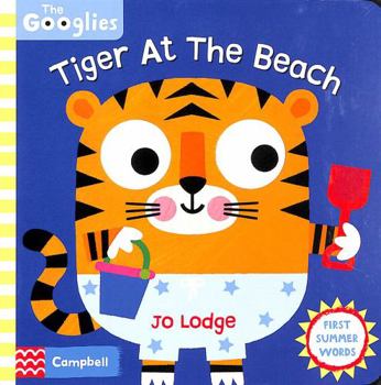 Paperback Tiger at the Beach: First Summer Words Book