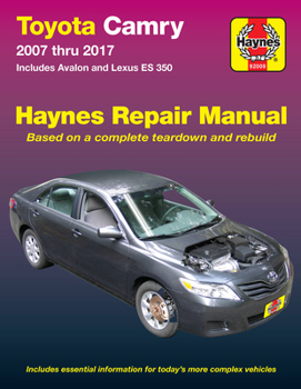 Paperback Toyota Camry, Avalon & Lexus Es 350 2007-17 Book