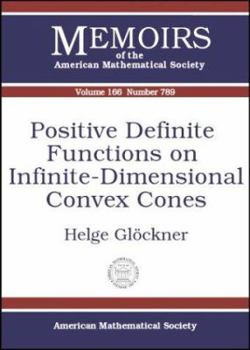 Paperback Positive Definite Functions on Infinite-Dimensional Convex Cones Book