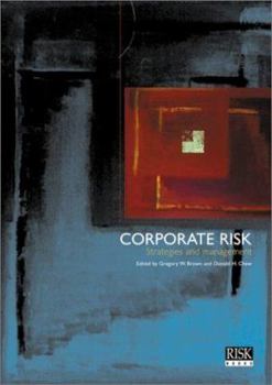 Hardcover Corporate Risk : Strategies and Management Book