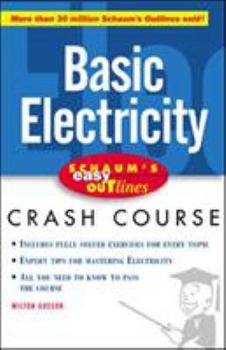 Paperback Schaum's Easy Outline of Basic Electricity Book