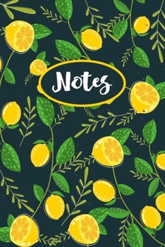 Paperback Notes: Lemon Journal & Planner With Lined Pages, Perfect For Taking Notes, Lemon Food Gift Book